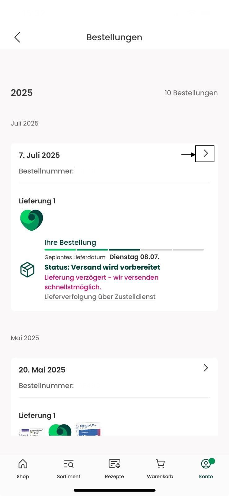 Avis Rechnung Herunterladen